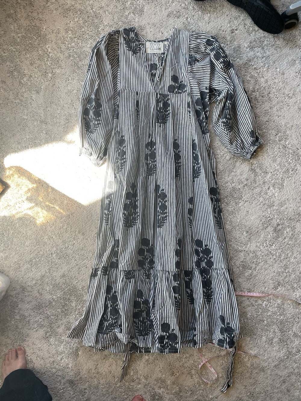 SZ Blockprints Aaron Dress Floral Boho NO